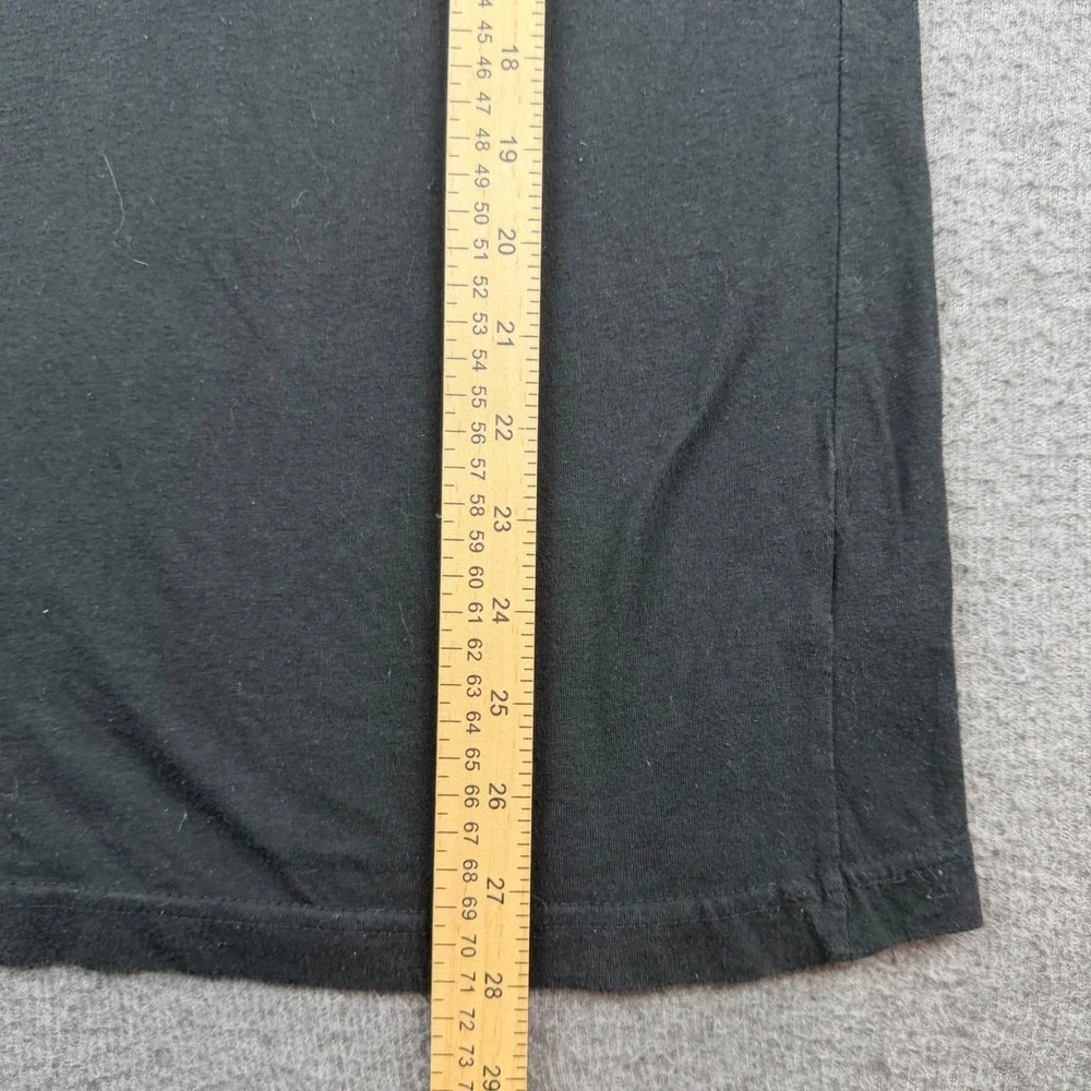 Reebok Graphic‎ T-Shirt Men's Small Black White Vector Logo Short Sleeve Cotton